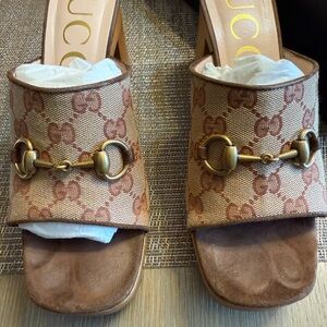 GUCCI HORSEBIT PLATFORM HEELS
